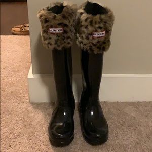 Tall hunter boots - socks included